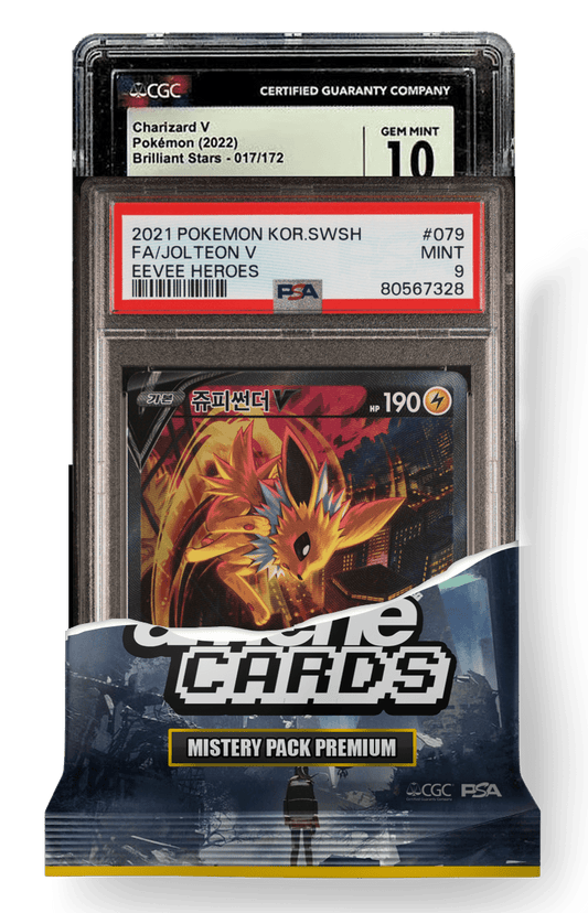 POKÉMON MISTERY PACK PREMIUM - GRADEADA 9/10 - AMERIE CARDS